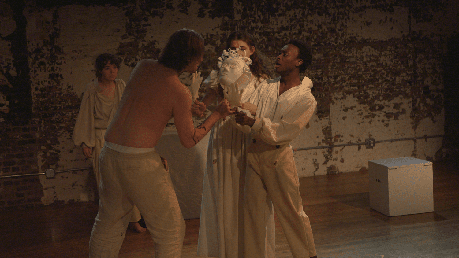 Frankenstein production photo